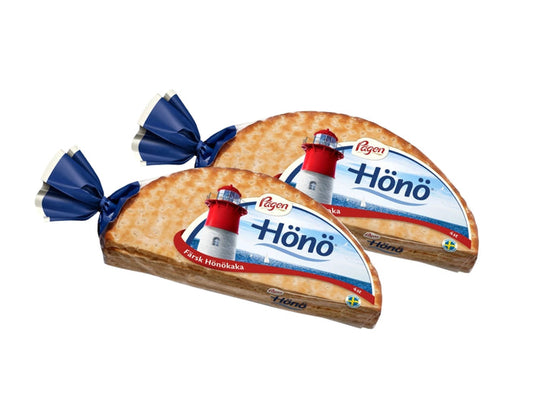 Pågen Hönökaka 2 × 4-Pack 450g (2 × 15.87 oz) – Authentic Swedish Soft Bread