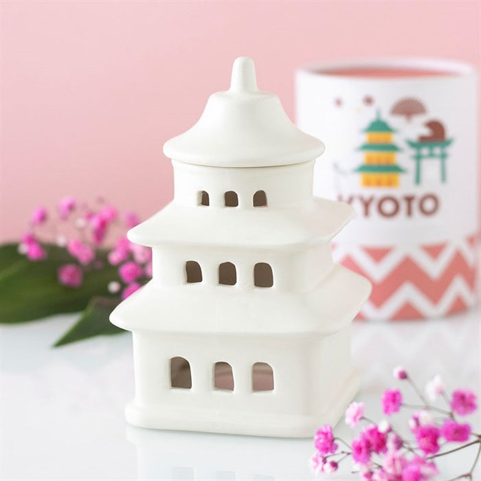 Pagoda Shaped Oil Burner and Wax Warmer 🇬🇧