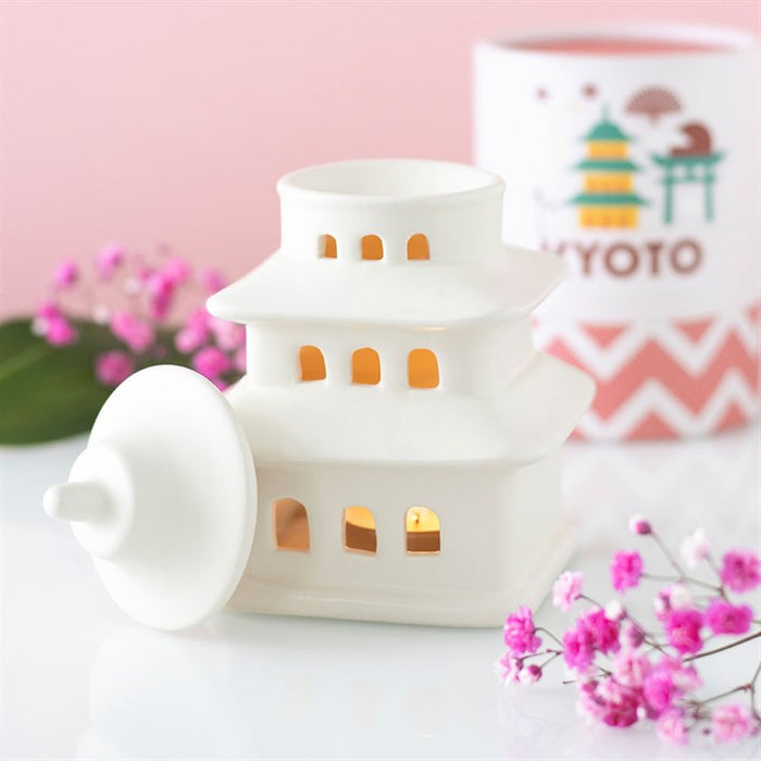 Pagoda Shaped Oil Burner and Wax Warmer 🇬🇧