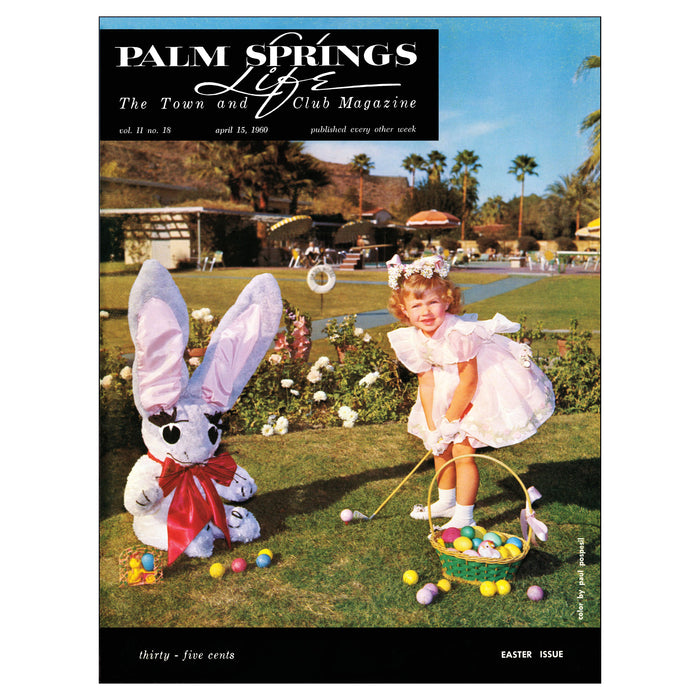 Palm Springs Life April 1960 Poster
