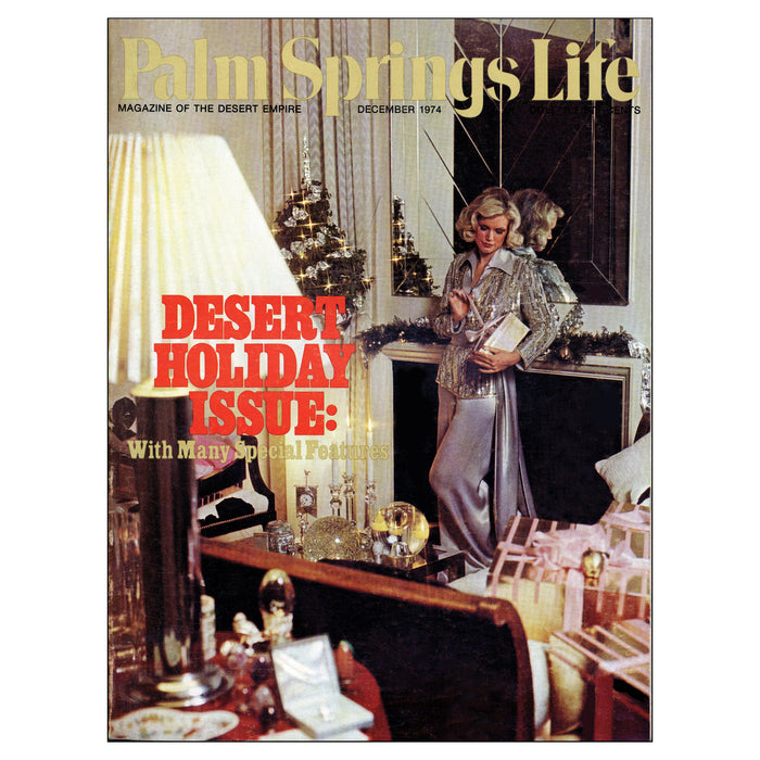 Palm Springs Life December 1974 Poster