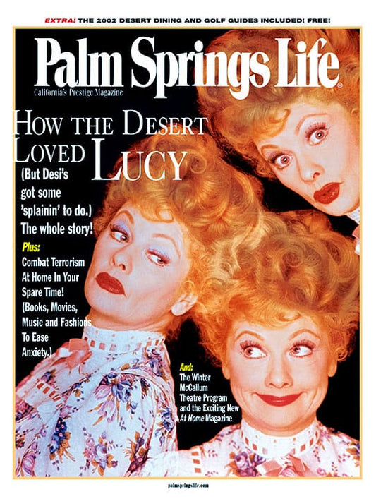 Palm Springs Life January 2002 Poster