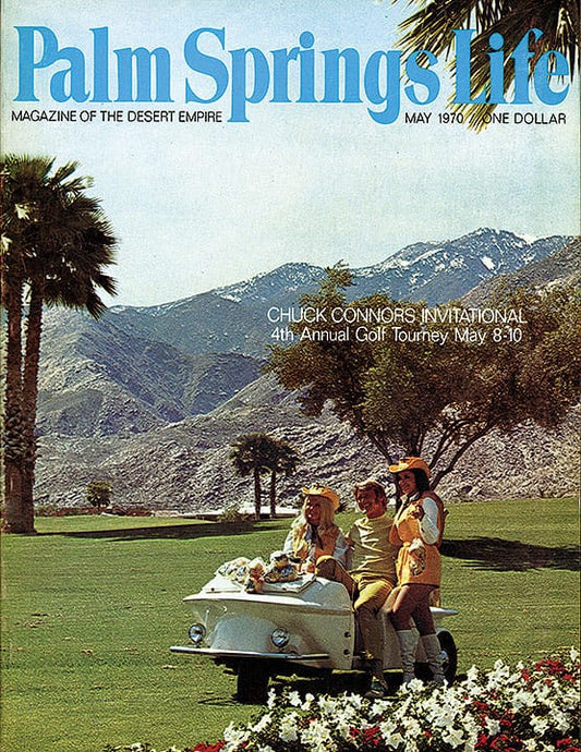 Palm Springs Life May 1970 Poster