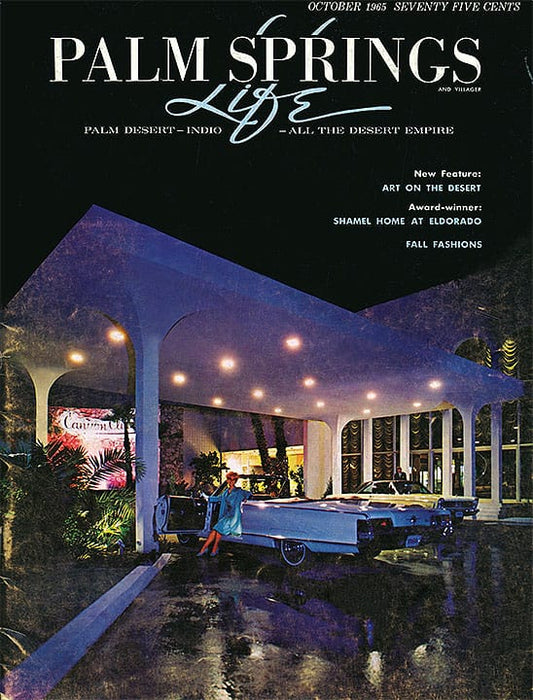 Palm Springs Life October 1965 Poster
