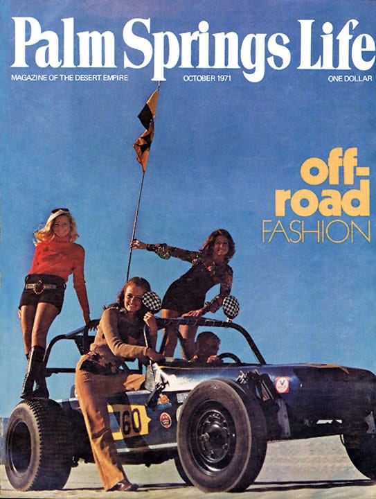 Palm Springs Life October 1971 Poster