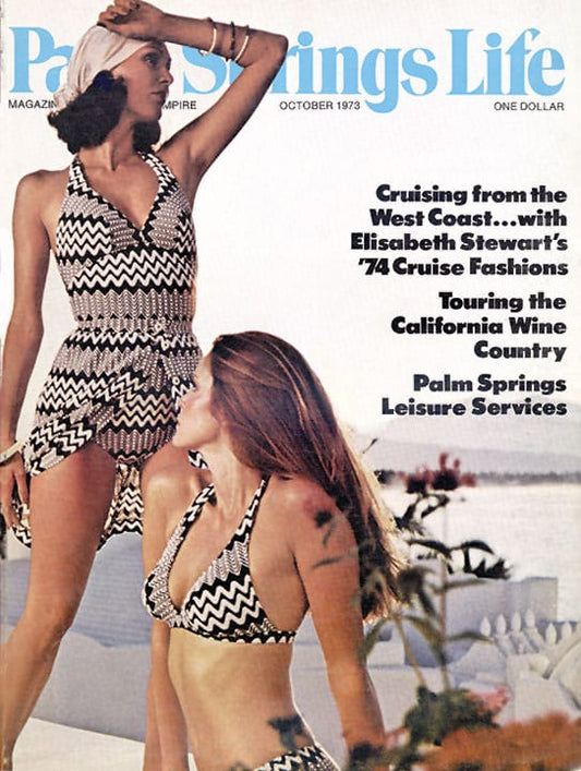Palm Springs Life October 1973 Poster