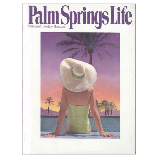 Palm Springs Life September 1990 Poster