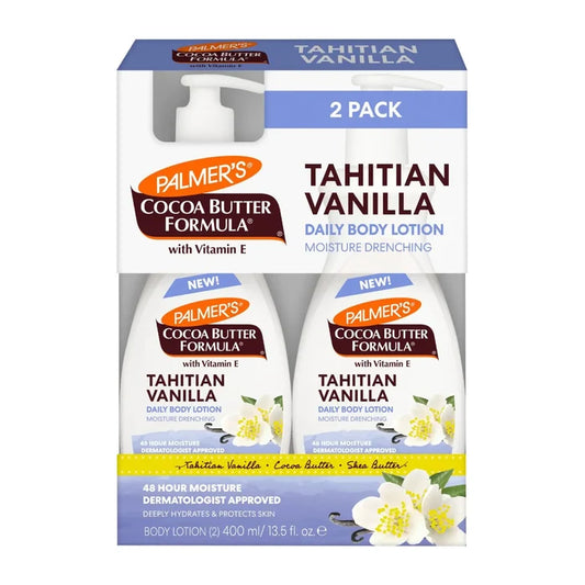 Palmer's Tahitian Vanilla Body Lotion 13.5 fl oz, 2-pack — front packaging
