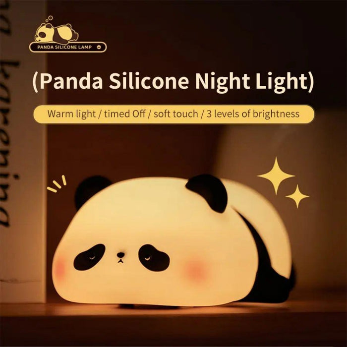 Panda Soft Silicone Eye-Protecting Night Light 🇨🇳