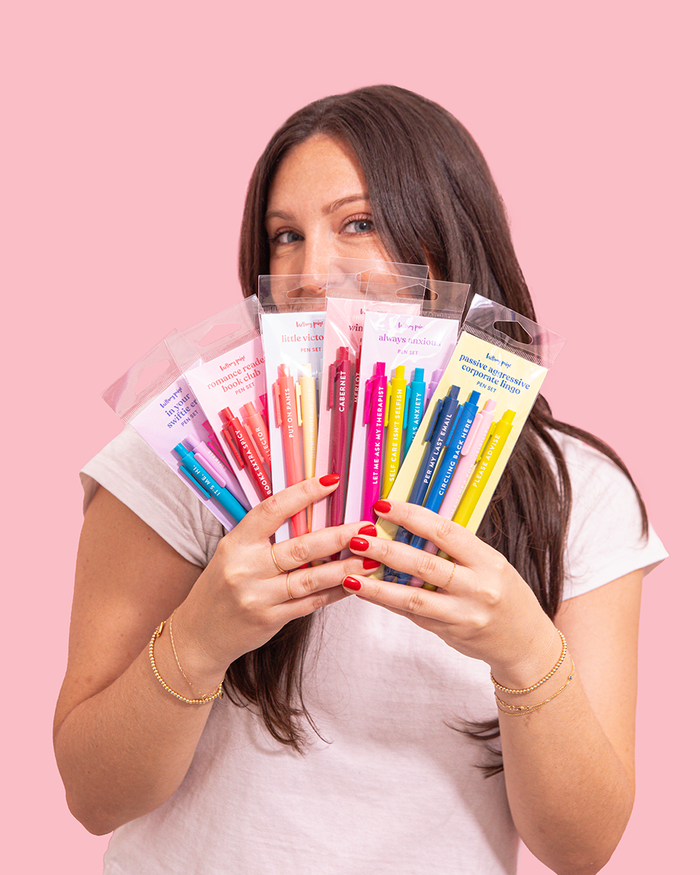 Pen Set-Romance Reader