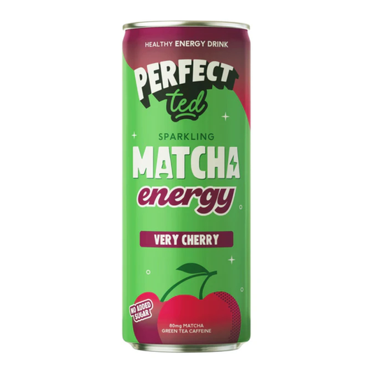 Perfect Ted Very Cherry Matcha Energy Drink 250ml