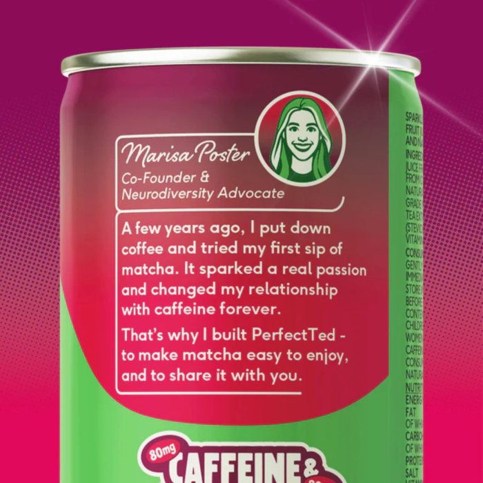 Perfect Ted Very Cherry Matcha Energy Drink 250ml