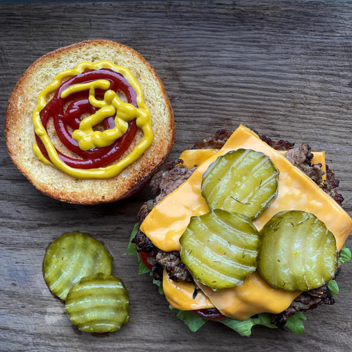 PickleBits Organic Burger Pickles – Hot & Spicy 360g