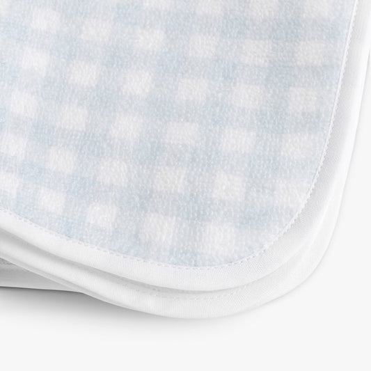 Washcloth in Picnic Gingham - Blue