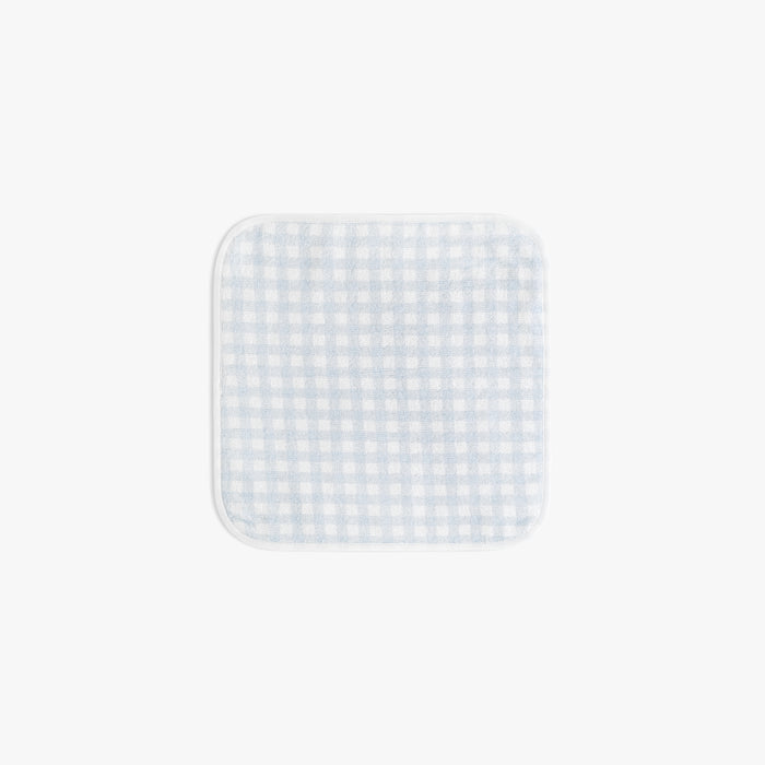 Washcloth in Picnic Gingham - Blue