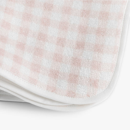 Washcloth in Picnic Gingham - Pink