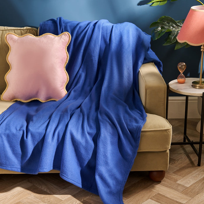 Plain Fleece Throw 🇬🇧