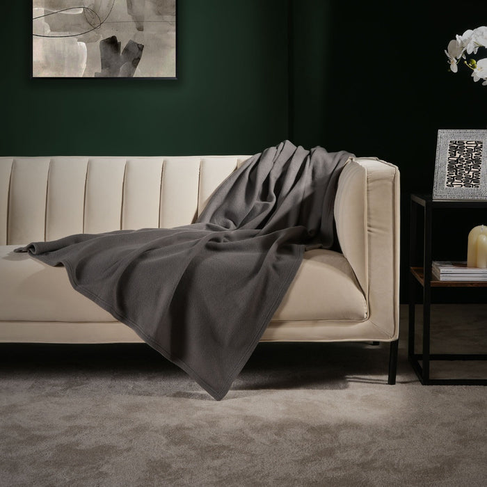 Plain Fleece Throw 🇬🇧
