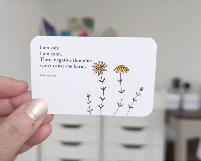 Pocket Poem Healing Card For Anxiety Relief 🇨🇳
