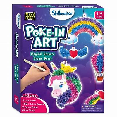Poke In Art - Magical Unicorn Dream Decor