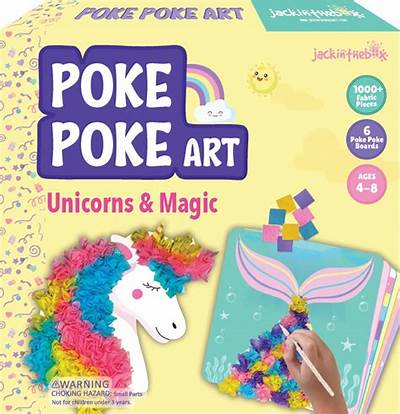 Poke In Art - Magical Unicorn Dream Decor