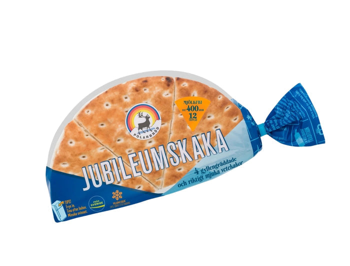 Polarbröd Jubileumskaka 400g (14.11 oz) – Authentic Swedish Soft Flatbread