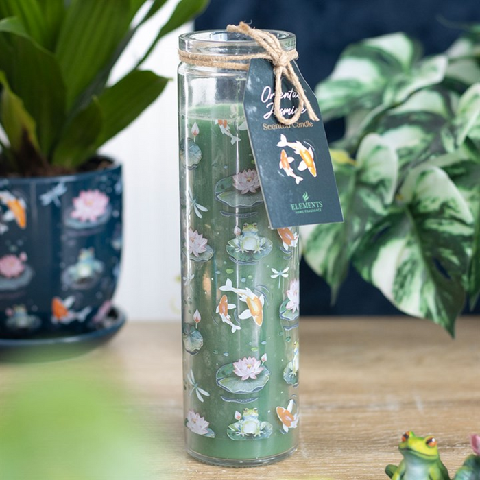 Pond Print Oriental Jasmine Tube Candle 🇬🇧