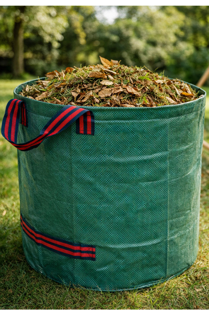 Pop Up Garden Waste Bag 138cm – Collapsible Leaf Collector Bin with Gloves 🇬🇧
