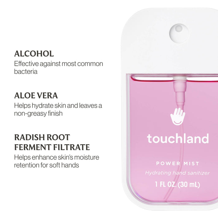 Power Mist Hydrating Hand Sanitizer 1oz-Berry Bliss