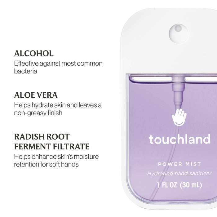 Power Mist Hydrating Hand Sanitizer 1oz-Pure Lavender