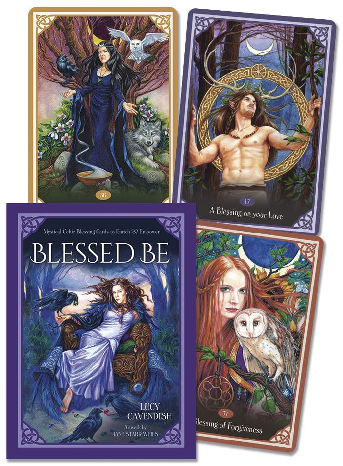 Earthstore® PRICE - Blessed Be Cards: Mystical Celtic Blessings to Enrich and Empower