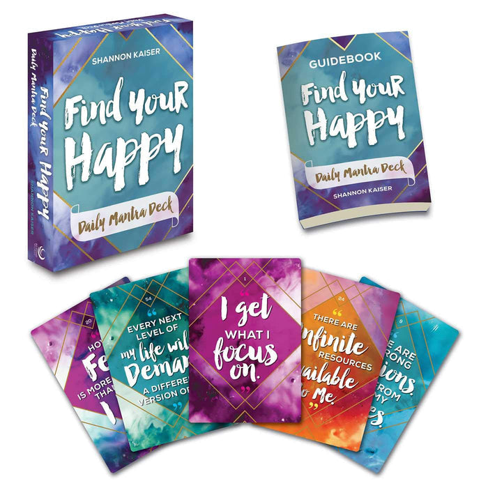 Earthstore® PRICE - Find Your Happy Daily Mantra Deck - Shannon Kaiser