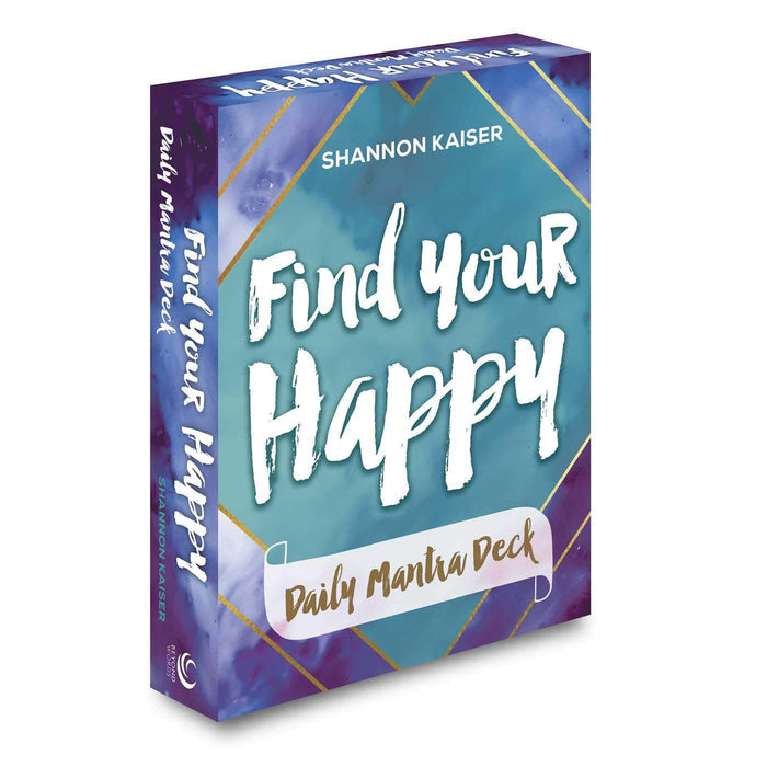 Earthstore® PRICE - Find Your Happy Daily Mantra Deck - Shannon Kaiser