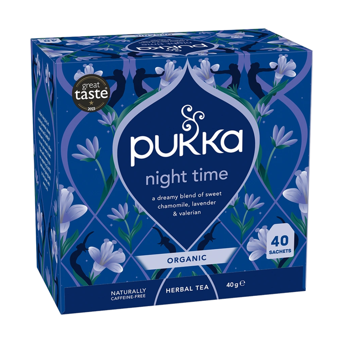 Pukka Night Time Organic Herbal Tea 40 Tea Bags