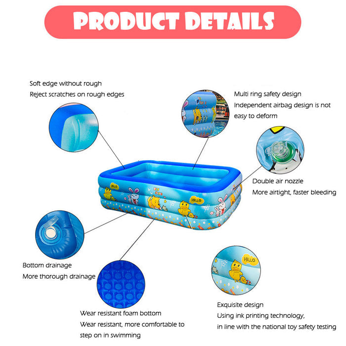 PVC Inflatable pool 🇨🇳