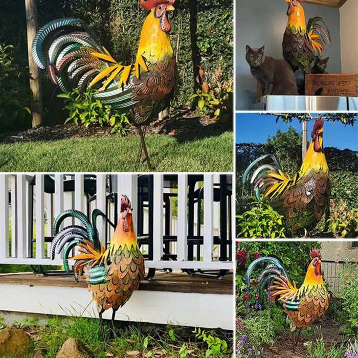 Railway Policeman Outdoor Garden Decoration Art Metal Ornaments 🇨🇳