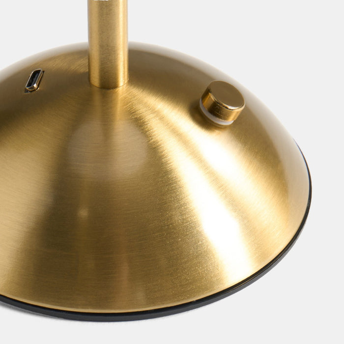 Rechargable LED Lamp - Clear/Gold 🇬🇧