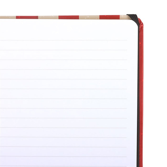 Red Circus Stripe A5 Notebook 🇬🇧