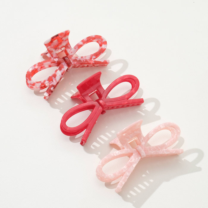 Remi Valentine | Wide Bow Claw Clip