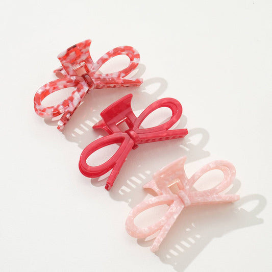Remi Valentine | Wide Bow Claw Clip