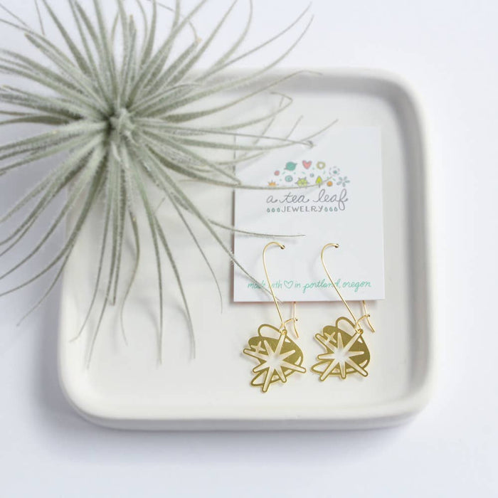 Retro Starburst Earrings