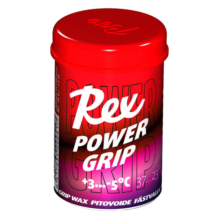 A product picture of the Rex Wax Fluoro-Free PowerGrip Purple (3C/-5C) | 45g