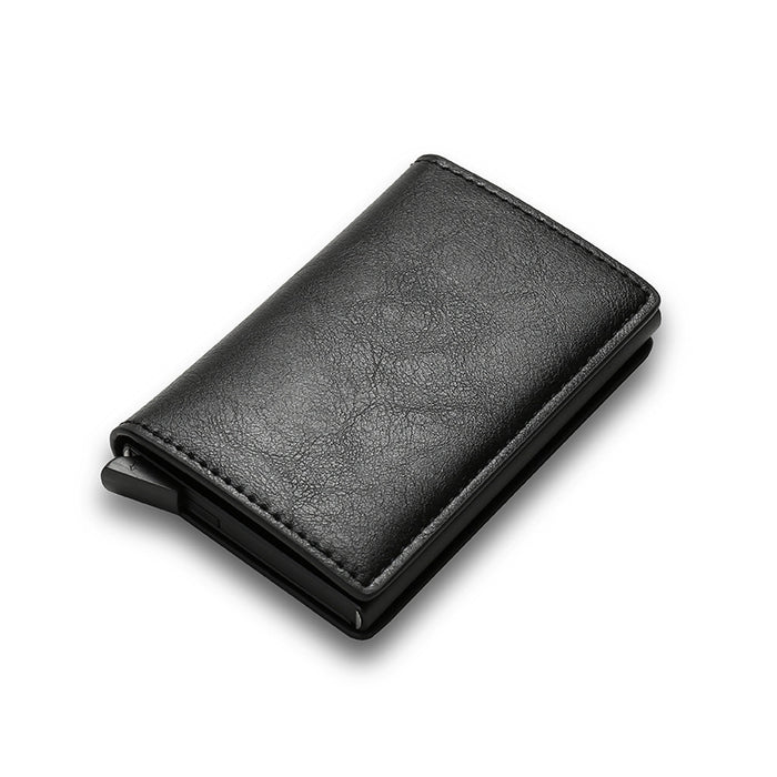 RFID Carbon Fiber Men's Wallet Aluminum Alloy 🇨🇳