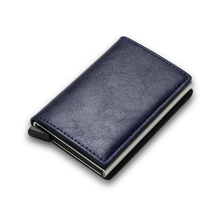 RFID Carbon Fiber Men's Wallet Aluminum Alloy 🇨🇳