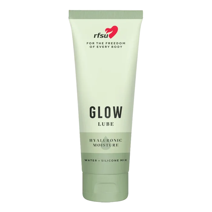 RFSU Glow glidemiddel med hyaluronsyre og sheasmør i grønn tub
