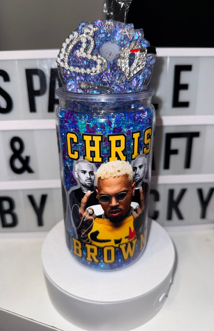Rhinestone 16oz Tumbler
