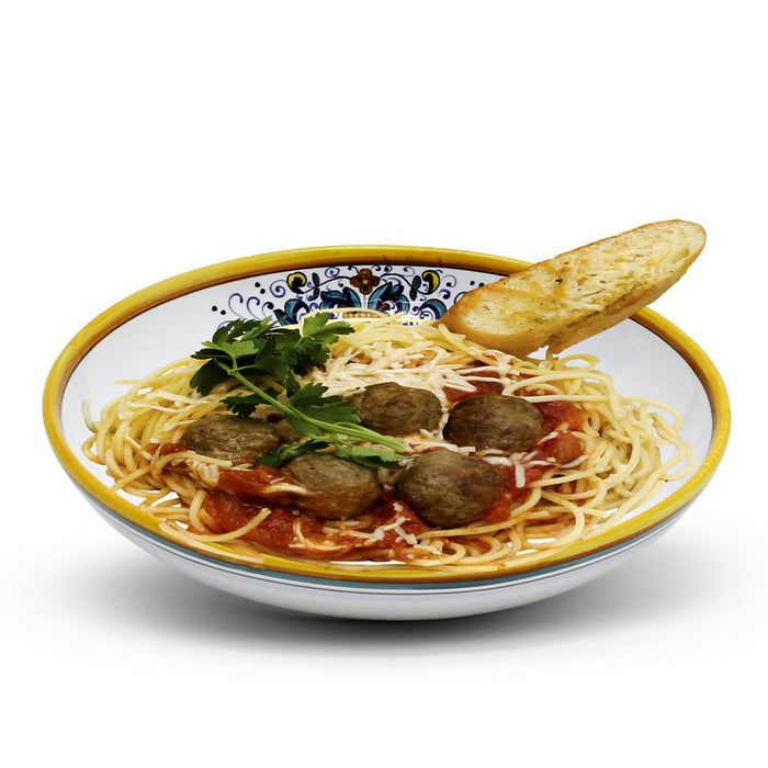 RICCO DERUTA LITE: Risotto/Pasta/Cioppino round shallow coupe bowl