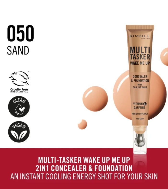 Rimmel Multi-Tasker Wake Me Up Concealer & Foundation