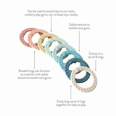 Ritzy Rings Linking Ring Set