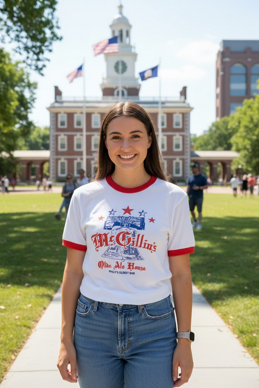 America 250 Liberty Bell Ringer Tee